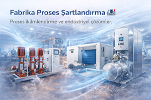 Fabrika proses şartlandırma sistemleri – endüstriyel iklimlendirme çözümleri